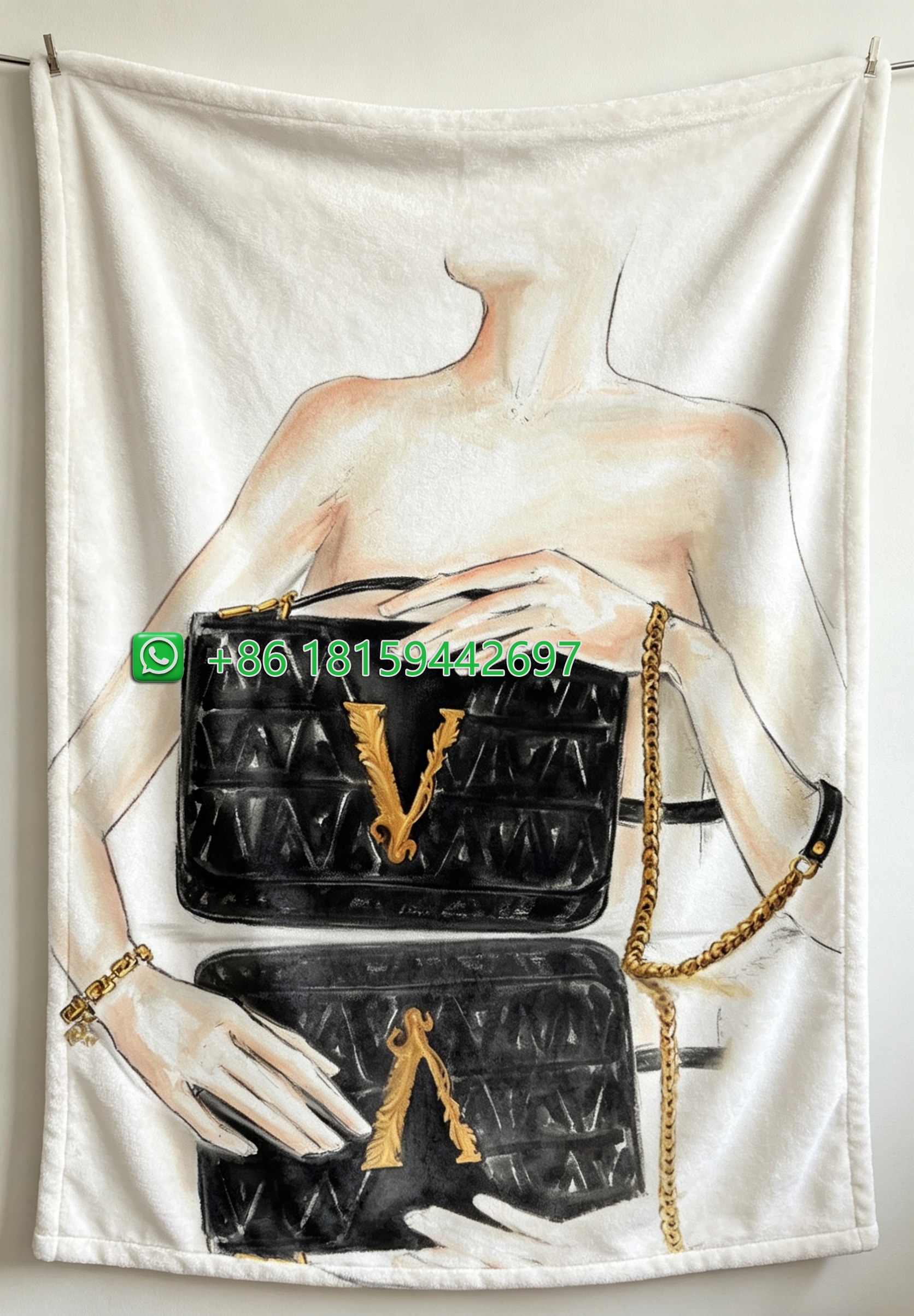 Versace Throw Blankets